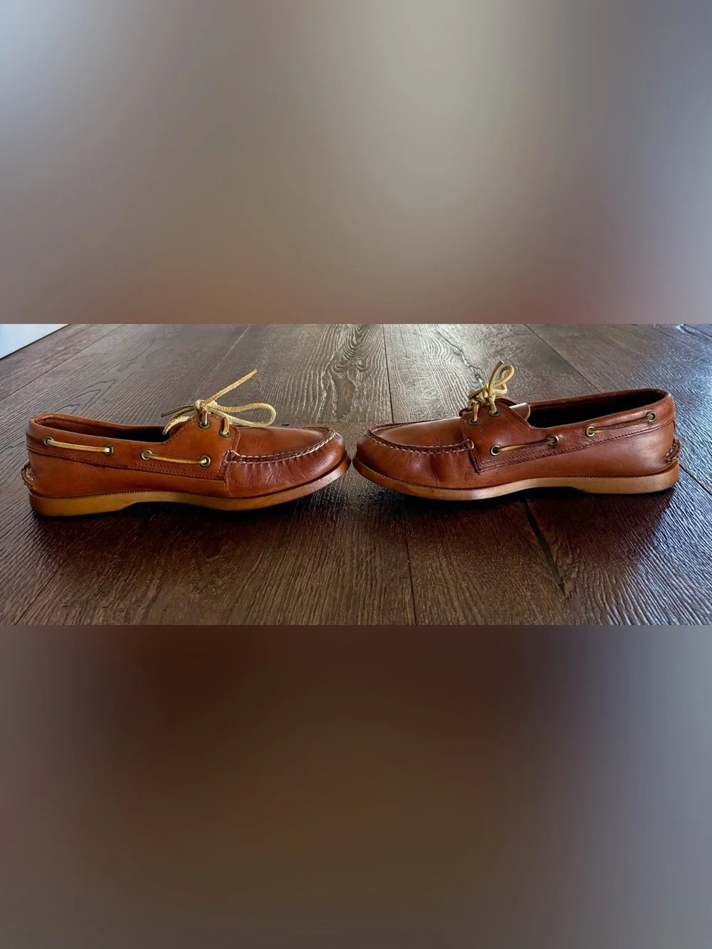 Sperry Men's Tan Leather Classic Boat Shoes